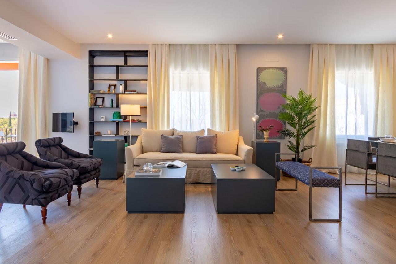 Plaza De Espana Deluxe Suites By Valcambre Sewilla Zewnętrze zdjęcie